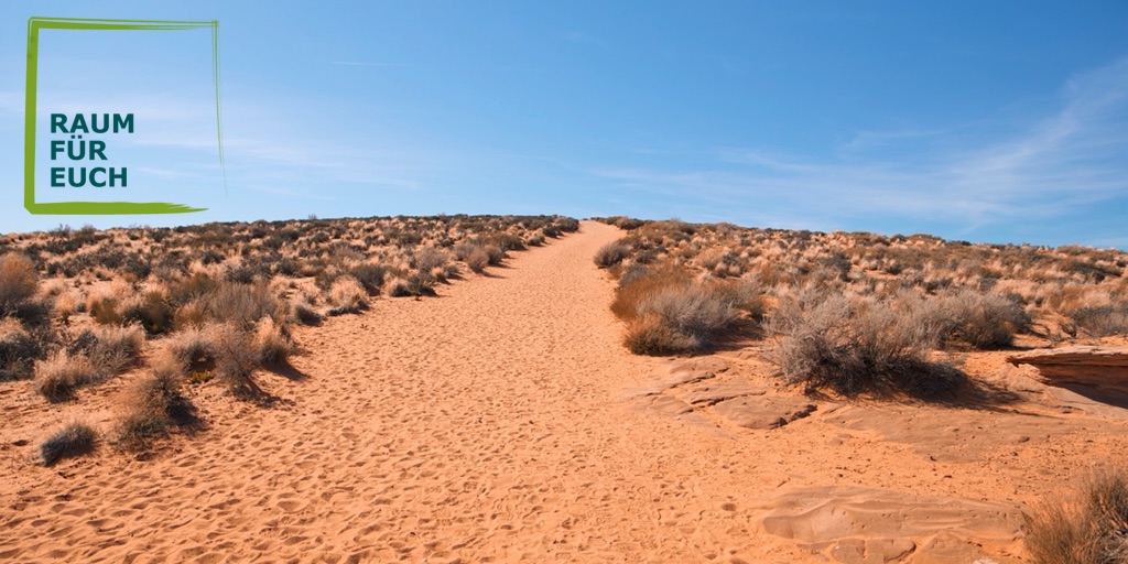 Weg durch die Wüste